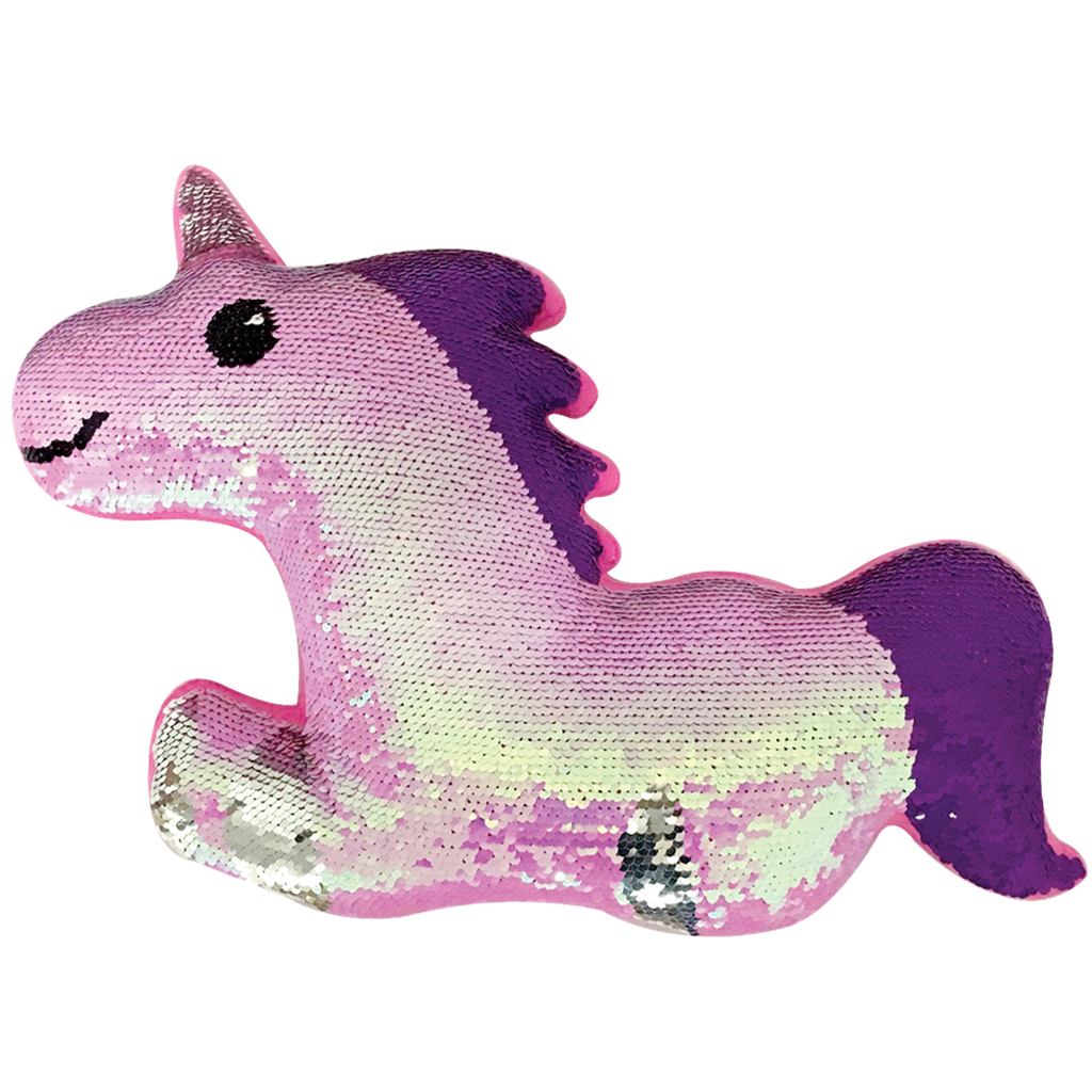 reversible unicorn plush